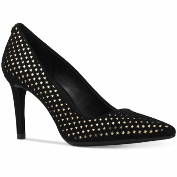 MICHAEL Michael Kors Shoes - Michael Michael Kors Black Star Print Flex Heels